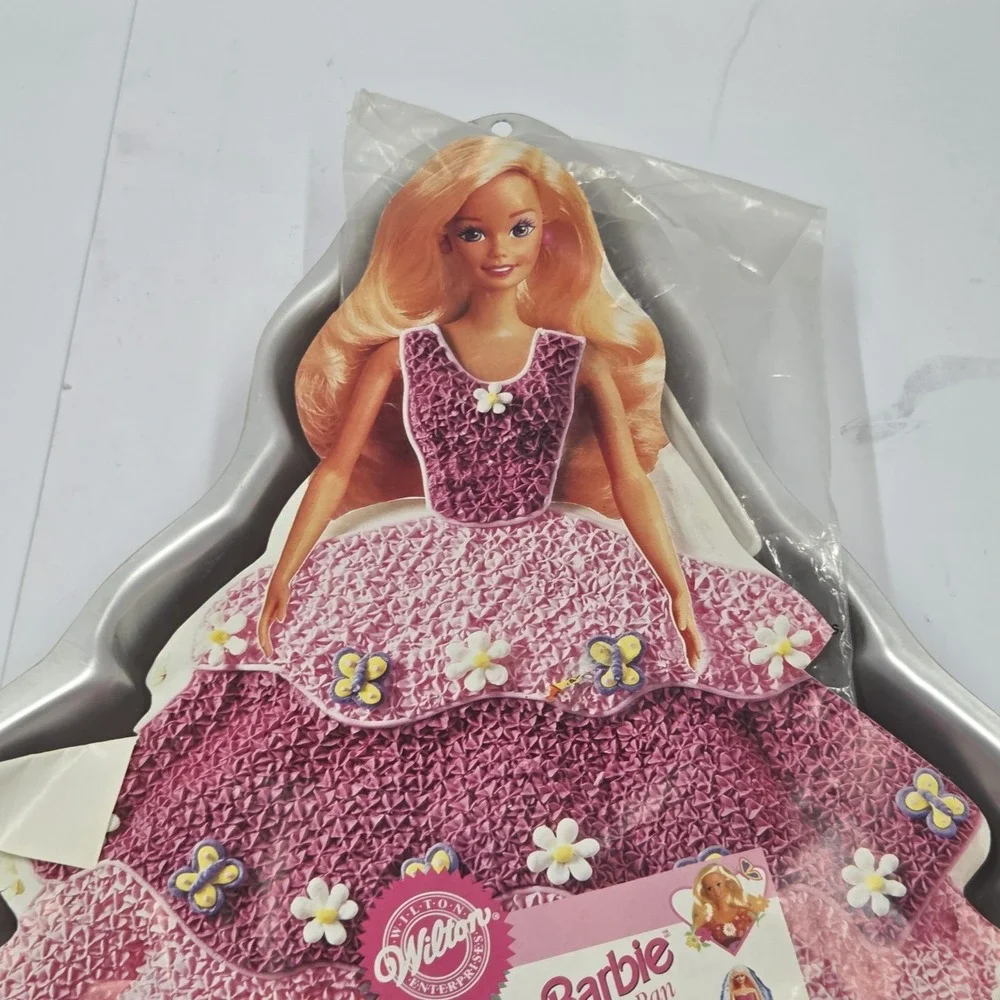 1995 Wilton Mattel Barbie Princess Cake Pan 2105-3500 Vintage NOS Birthday